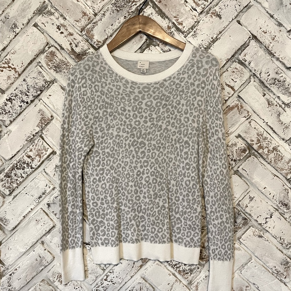 a new day leopard sweater